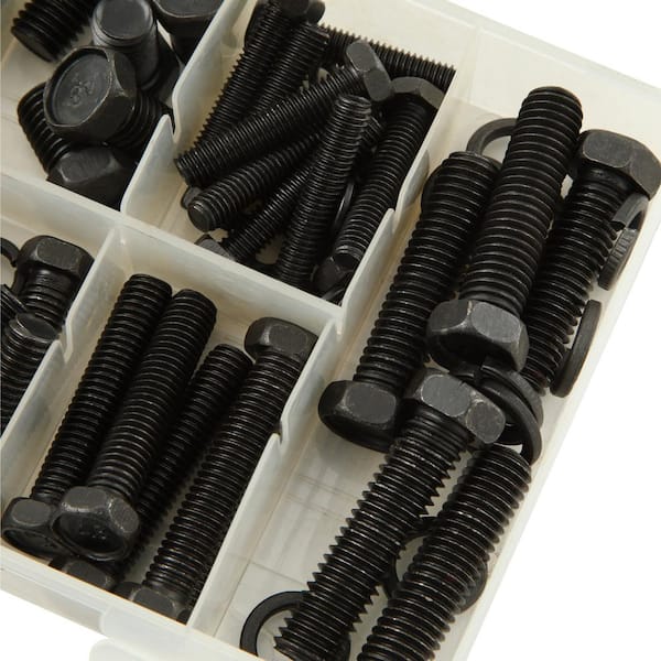 A relevant stock photo of nut and bolt in a typical setting.