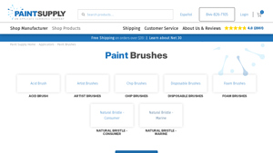 Pro Solutions - 2 Polyester Paint Brush