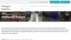 Panagon Systems - Replacement Hydraulic Pumps