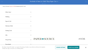 Paper Source - Wrap & Party Products
