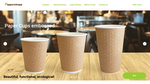 Papperskopp - Disposable Paper Cups and Packaging