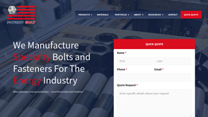 Patriot Bolt - Specialty Fasteners for Energy Industry