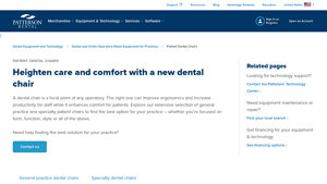 Patterson - Patient Dental Chairs