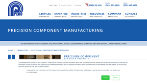 PEKO Precision - Precision Component Manufacturing