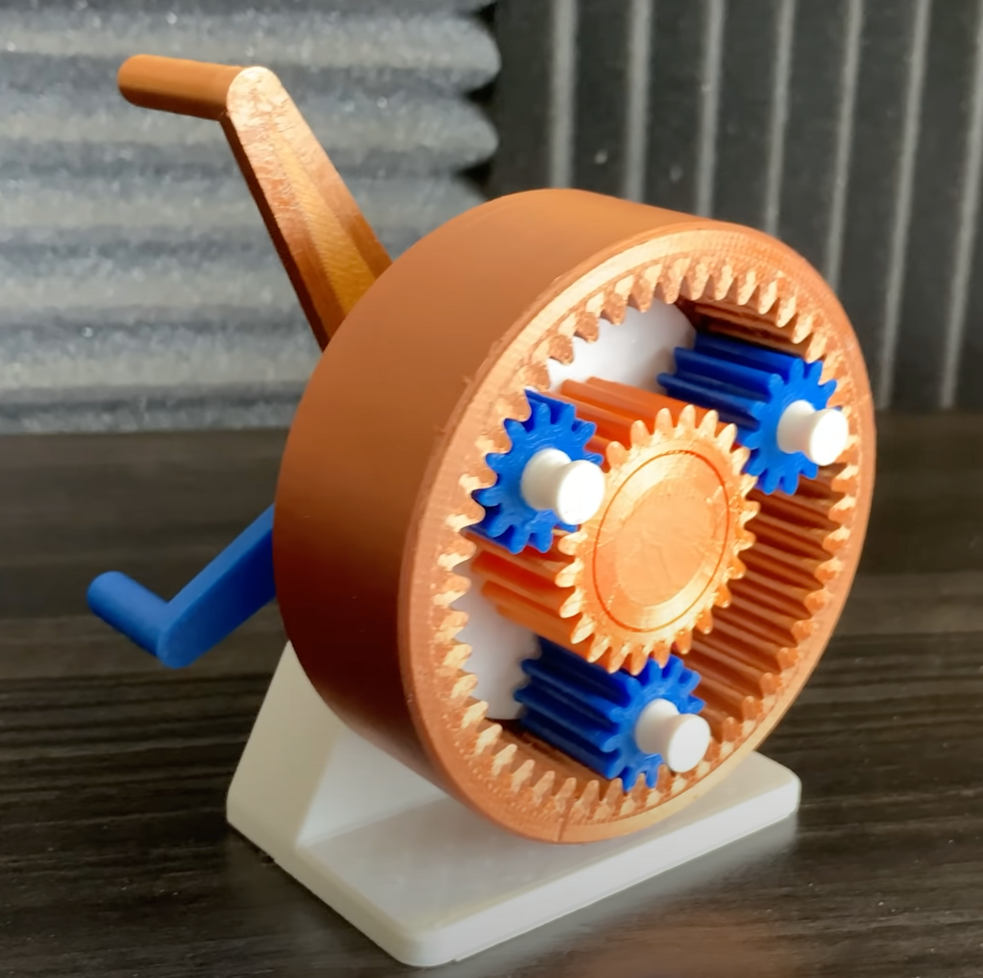 A relevant stock photo of planetary gear in a typical setting.
