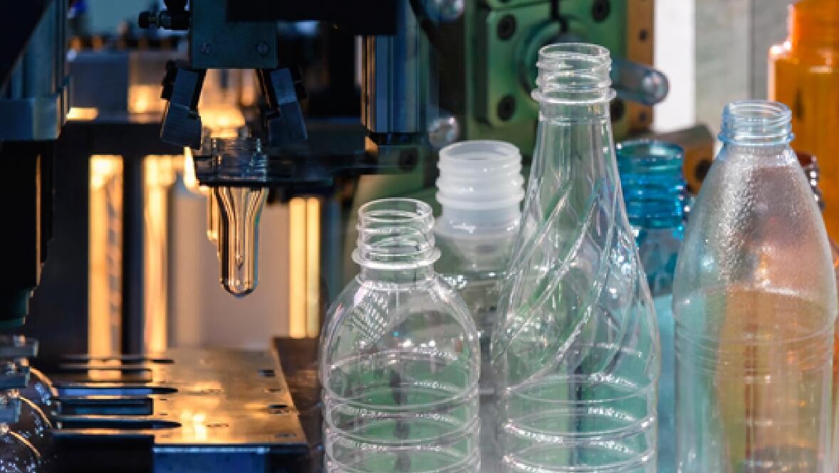 A relevant stock photo of plastic bottle in a typical setting.
