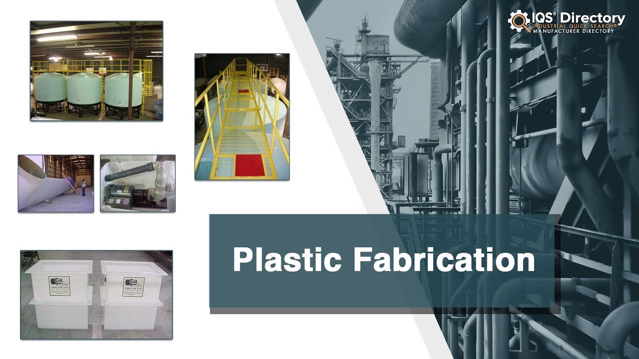 A relevant stock photo of plastic fabrication company in a typical setting.