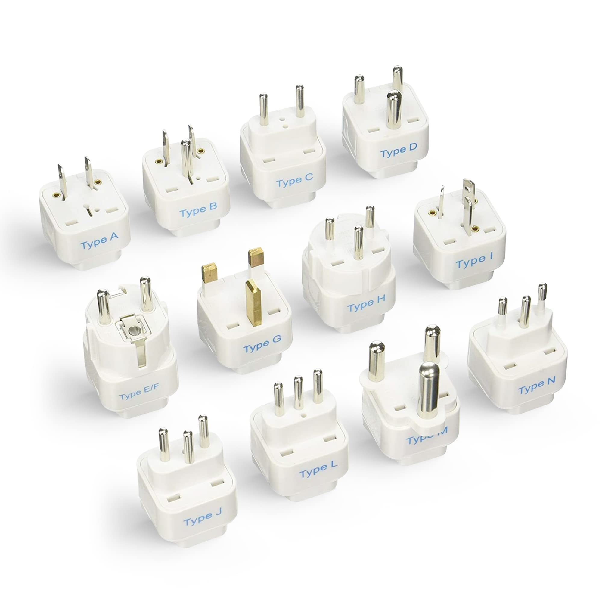 A relevant stock photo of plug styles in a typical setting.