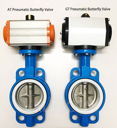 A relevant stock photo of pneumatic valve in a typical setting.
