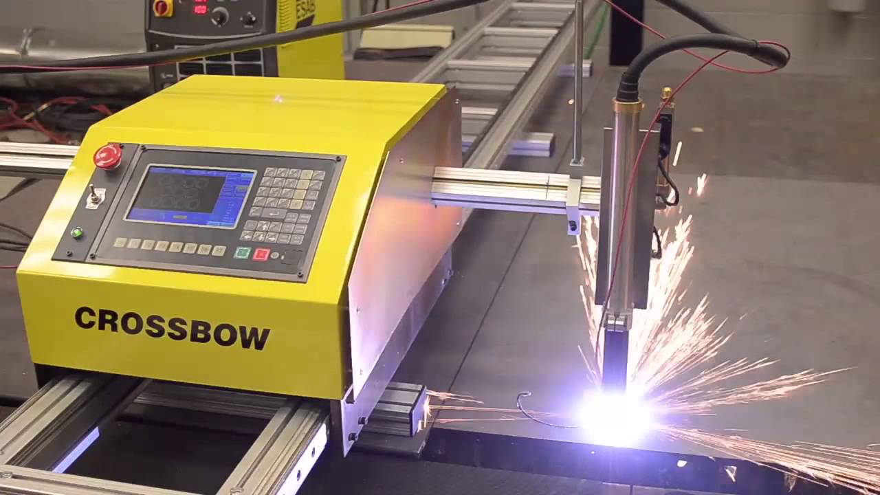 Illustrative example of portable cnc plasma cutting machine from Google Search
