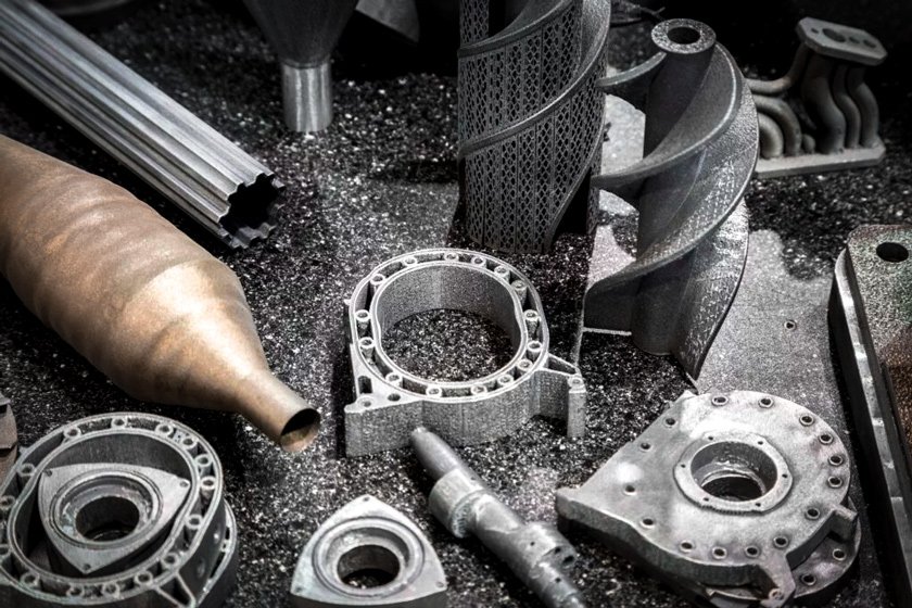 A relevant stock photo of powdered metal in a typical setting.