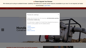 Honda - Water Pumps