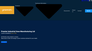 Premier Industrial Hose Manufacturing - Custom Industrial Hoses