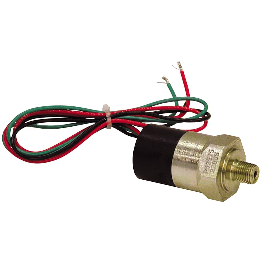 A relevant stock photo of pressure switches in a typical setting.