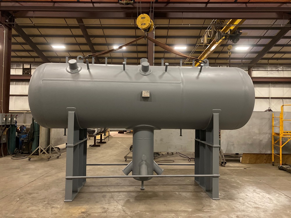 A relevant stock photo of pressure vessel in a typical setting.