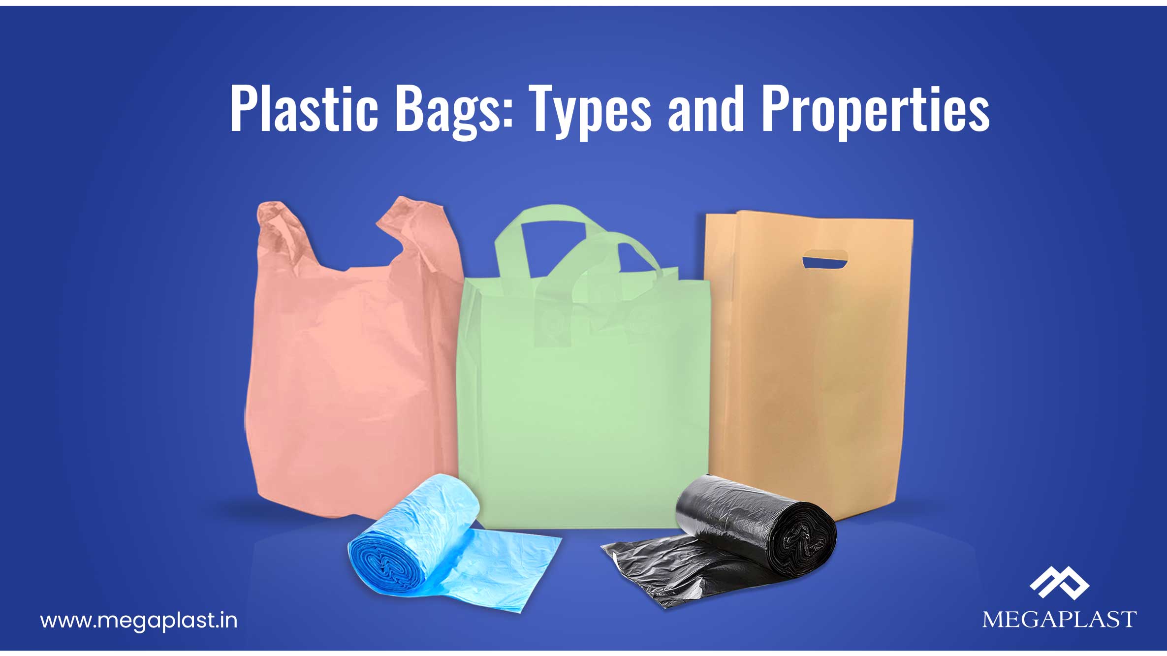 A relevant stock photo of properties of a plastic bag in a typical setting.