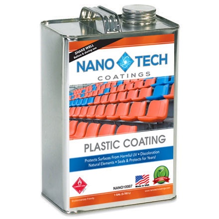 A relevant stock photo of protective plastic coating in a typical setting.