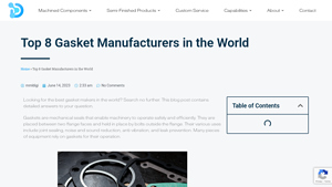 Dechengwang - Machined Components & Semi-finished Products; Flowserve Corporation - Pumps & Seals