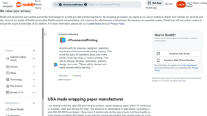 Reddit - Custom USA Made Wrapping Paper