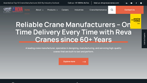 Reva Cranes - EOT, Gantry, and Hoist Solutions
