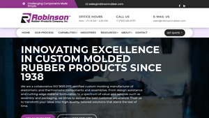Robinson Rubber - Custom Molded Rubber Solutions