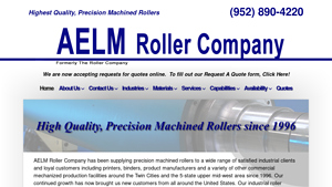 AELM Roller Company - Precision Machined Rollers