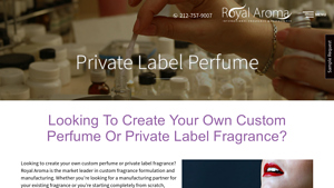 Royal Aroma - Private Label Perfume Services