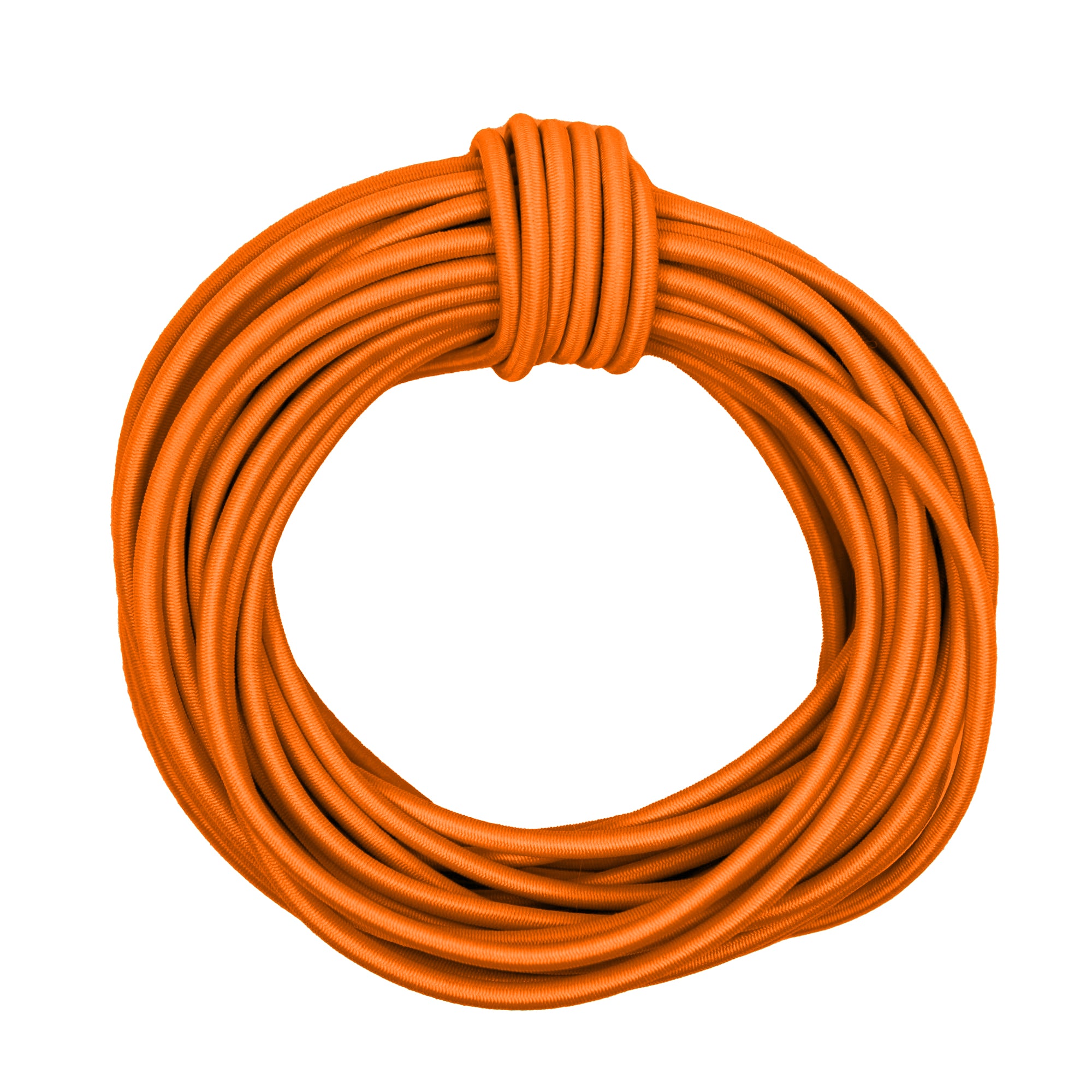 A relevant stock photo of rubber shock cord in a typical setting.