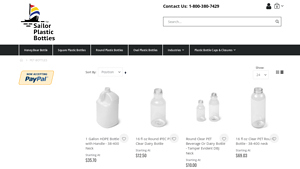Sailor Plastics - HDPE & PET Bottles