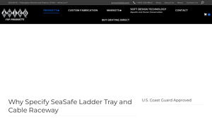 Seasafe - Fiberglass Ladder Tray and Cable Raceway Systems