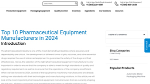 SED Pharma - Capsule Filling Machines