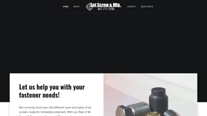 Set Screw & Manufacturing - Set Screws