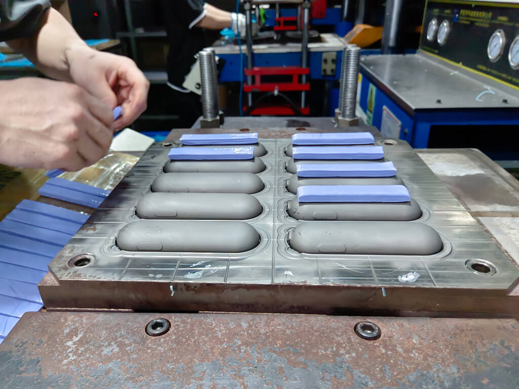 A relevant stock photo of silicone molding in a typical setting.