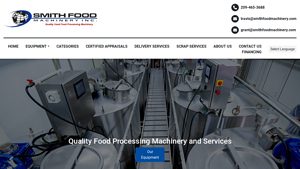 Smith Food Machinery - Food Processing Equipment