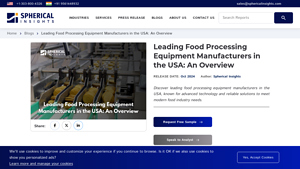 Spherical Insights - Food Processing Equipment Solutions