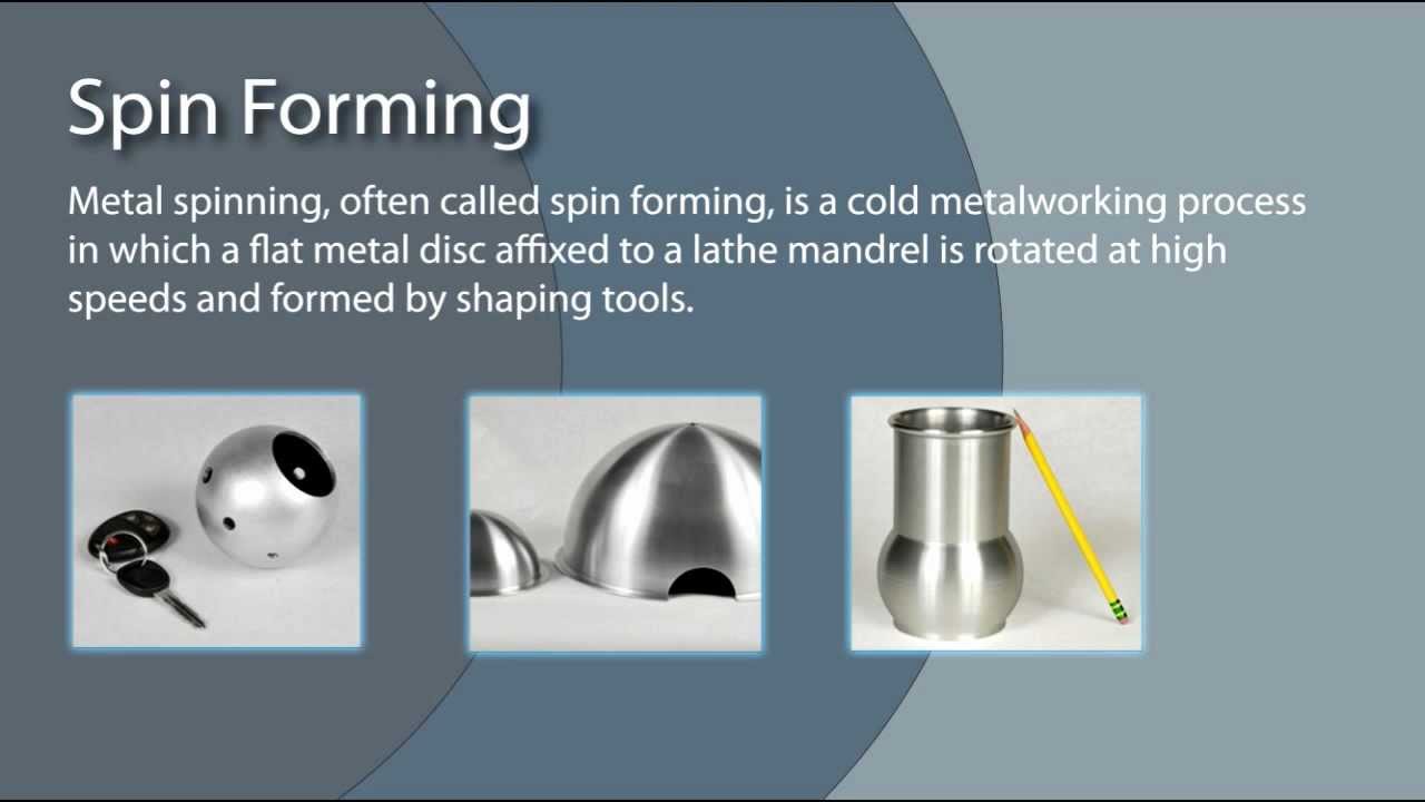 A relevant stock photo of spin forming in a typical setting.