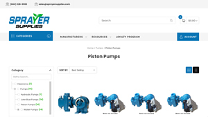 Sprayer Supplies - Piston Pumps