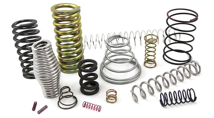 A relevant stock photo of spring coil in a typical setting.