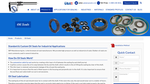 SSP Manufacturing - Oil Seals