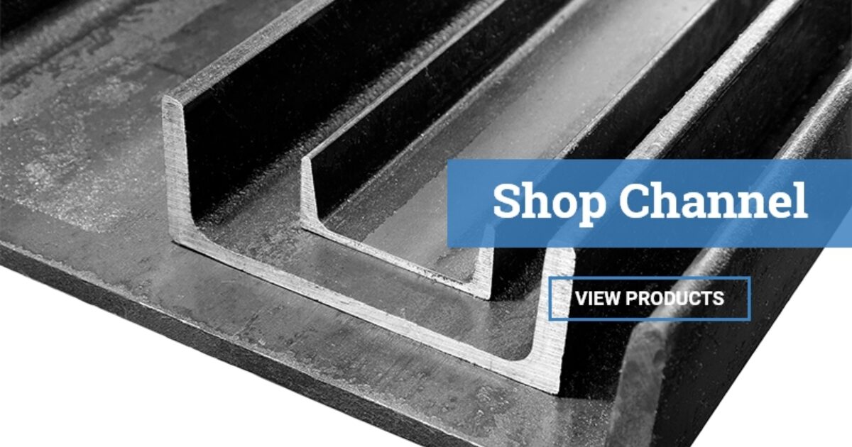 A relevant stock photo of steel channel in a typical setting.