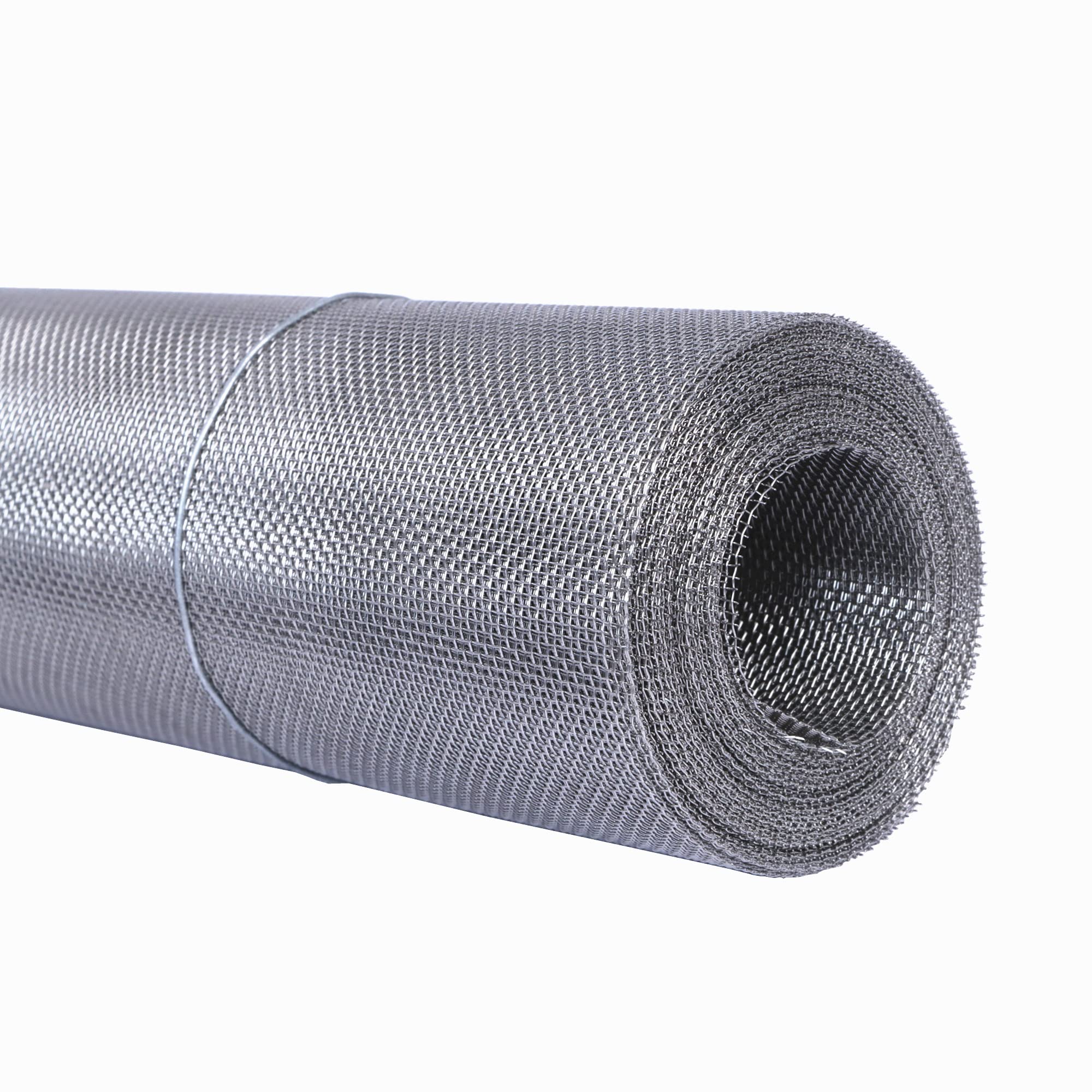 A relevant stock photo of steel mesh in a typical setting.