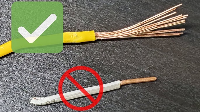 A relevant stock photo of stranded wire in a typical setting.