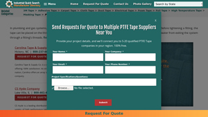 Tapes Suppliers - PTFE Tapes