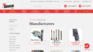 Brushes - Quality Brands for Artists