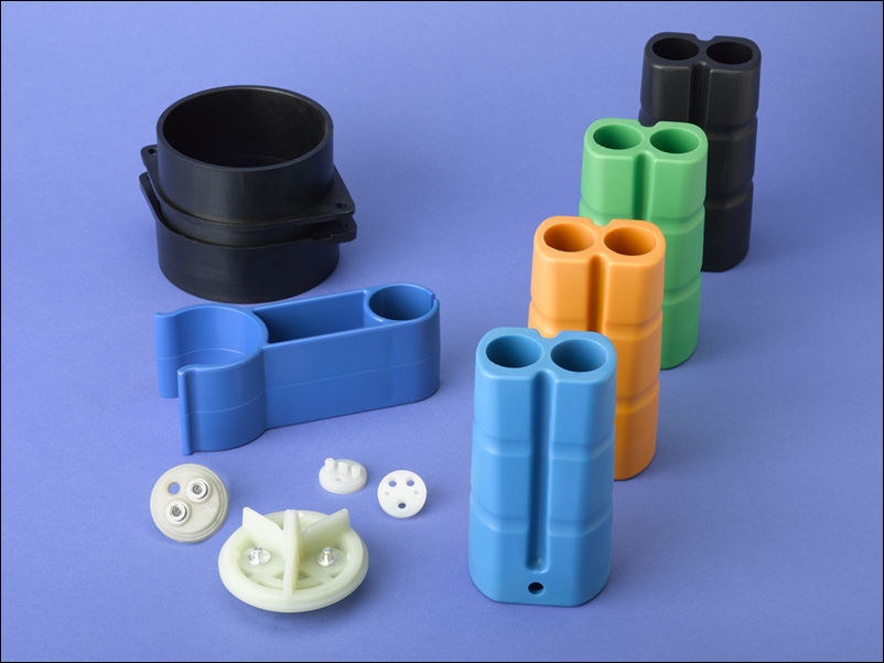 A relevant stock photo of thermoplastic molding in a typical setting.