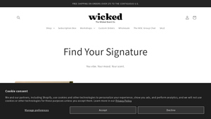 The Wicked Scent - Toiletry Bag & Fragrance Collection