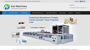 Ean Machinery - Tissue Paper Making Machines