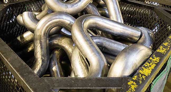A relevant stock photo of tube bending in a typical setting.