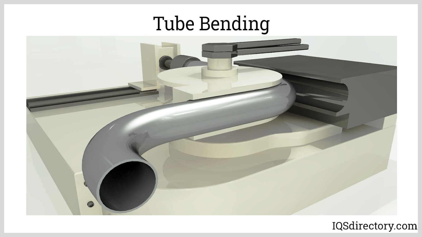 A relevant stock photo of tube bending in a typical setting.