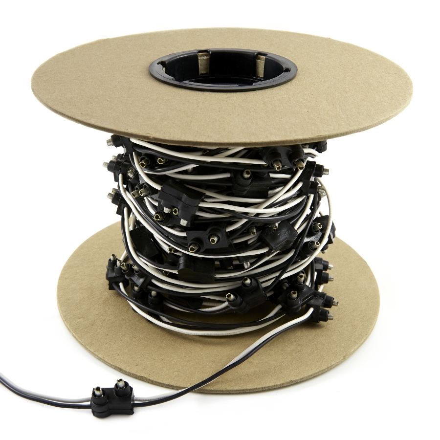 A relevant stock photo of two prong plug in a typical setting.